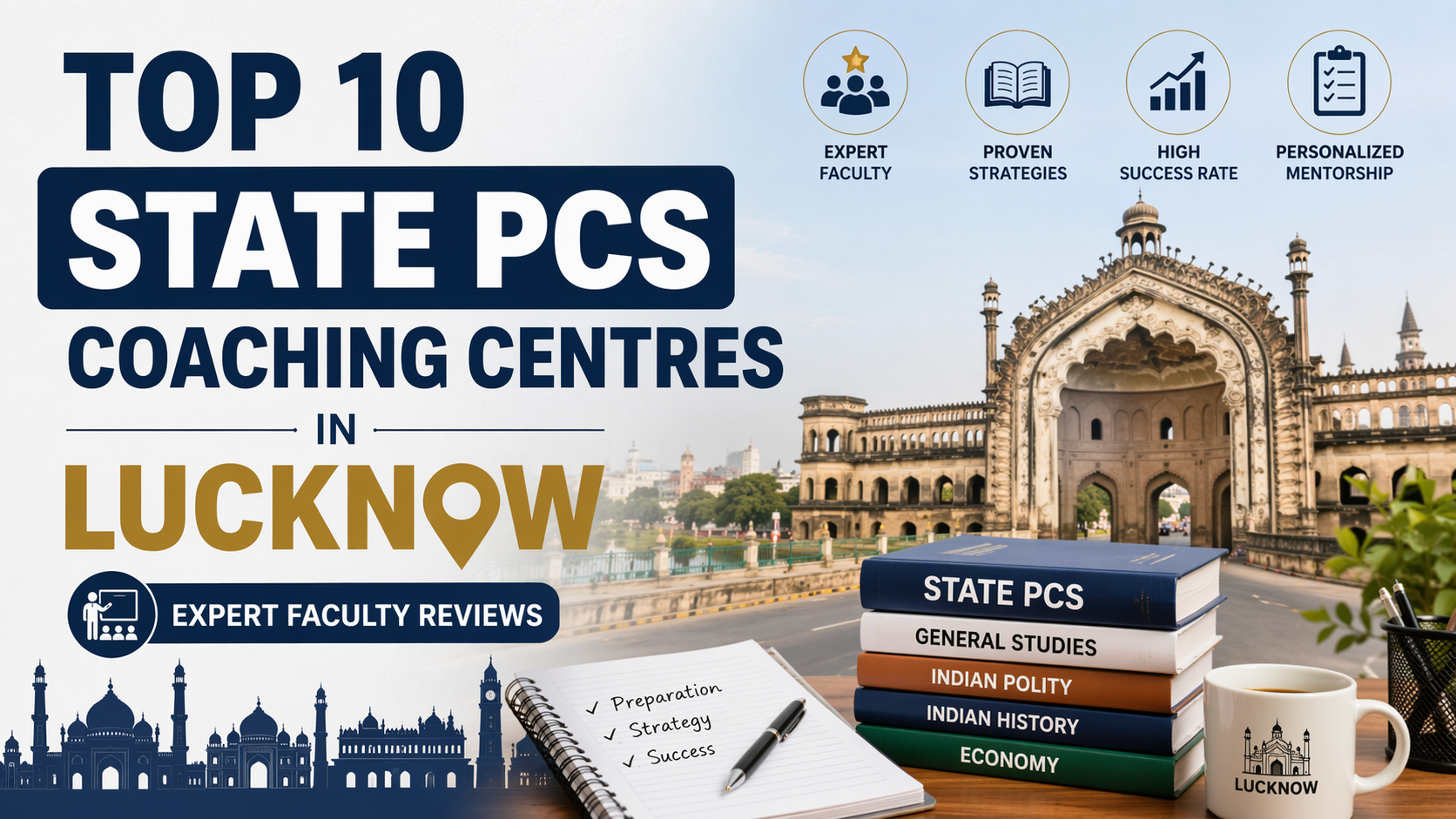 Top 10 State PCS Coaching Centres in Lucknow: Expert Faculty Reviews